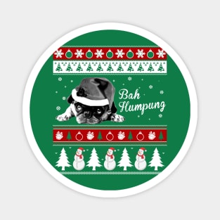 Christmas Ugly Bah Humpug Magnet